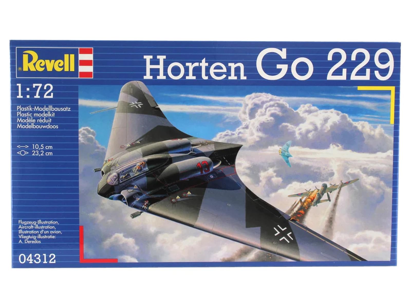 (未使用･未開封品)　ドイツレベル 1/72 ホルテンGo-229 04312 プラモデル gsx453j Amazon | ドイツレベル 1/72 ホルテンGo-229 04312 プラモデル
