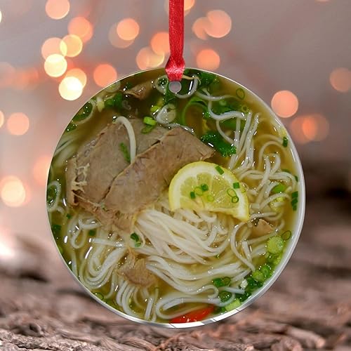 Vista 56 de Grill Master Meat Kebab Adorno de Navidad Fruta Hamburgo Patatas Fritas Cuadro Mariposa Árbol de Navidad Adorno Recuerdo Deliciosa Comida Sabrosa