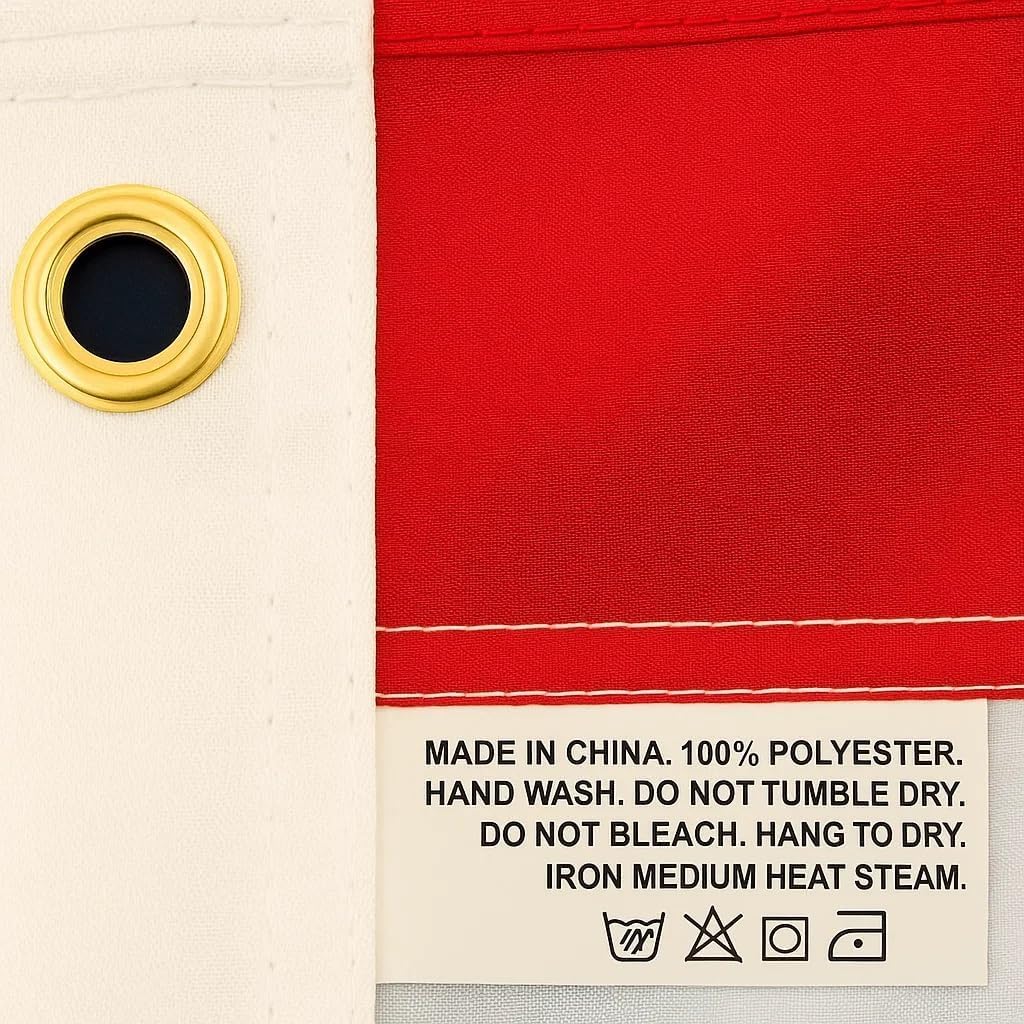 LIMEFLAG American Flags for Outside 3x5 ft – Heavy Duty USA Flag, Weather Resistance, UV Treated for 50% More Fade Resistance - Image 6