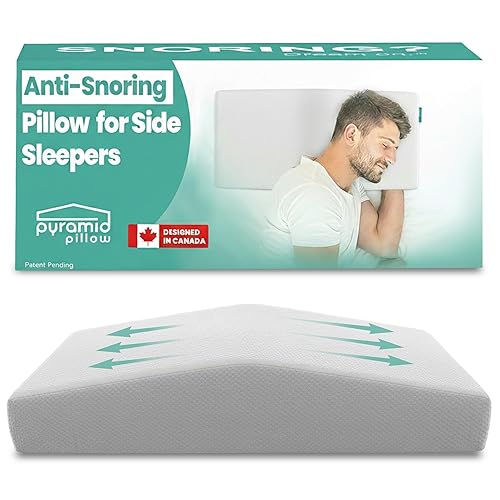 The Original Anti-Snoring Pillow for Side Sleepers, Snoring Solution and