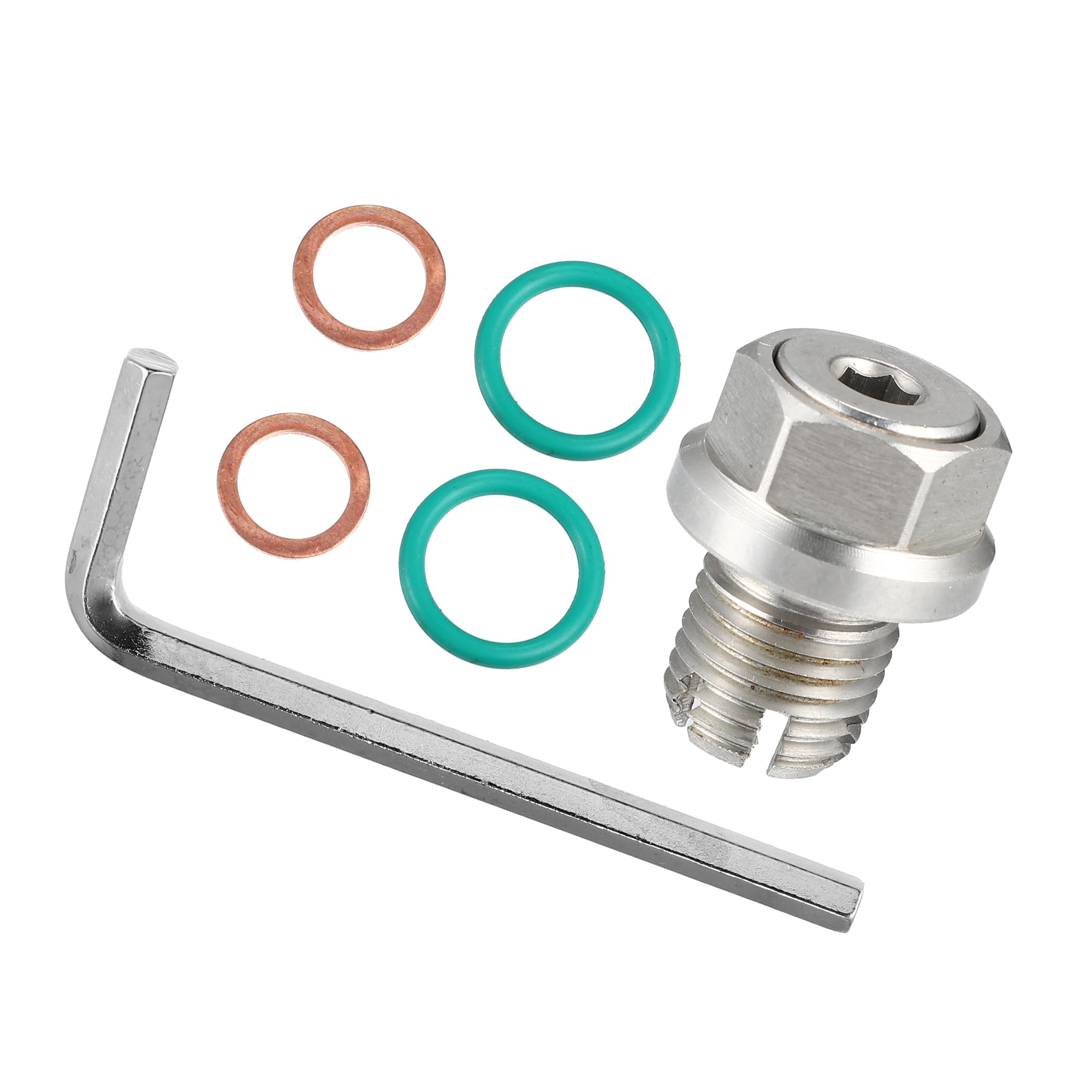 Tapón de drenaje de aceite M14.1 para reparar roscas dañadas de cárter Motoforti 5