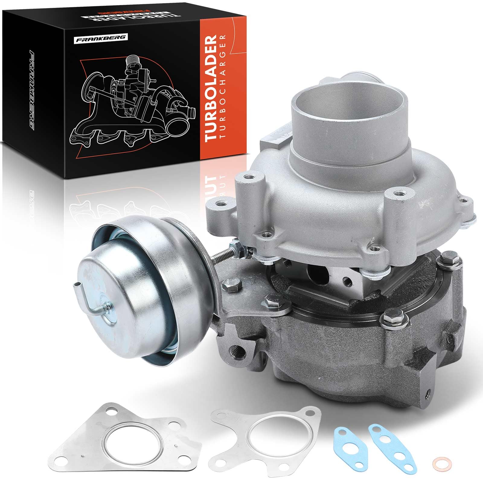 Frankberg Turbolader Kompatibel 3 BK 2.0L 2006-2009 CR19 2.0L 2005-2010 Hatchback G.G 2.0L 2005-2007 Stufenheck G.G 2.0L 2002-2007 RF7J-13700E