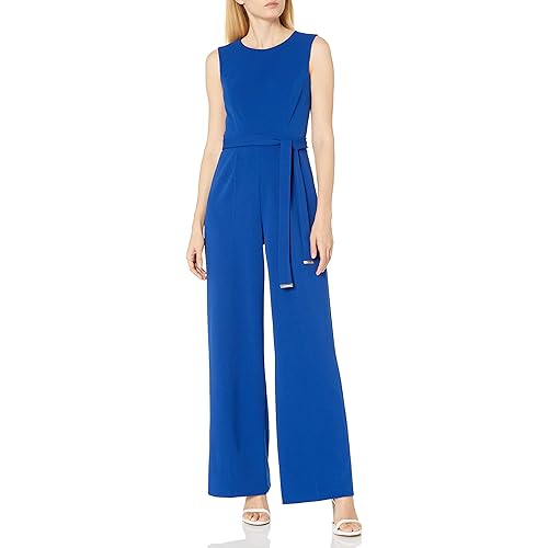 Tommy Hilfiger Women's Bow Tie Jumpsuit