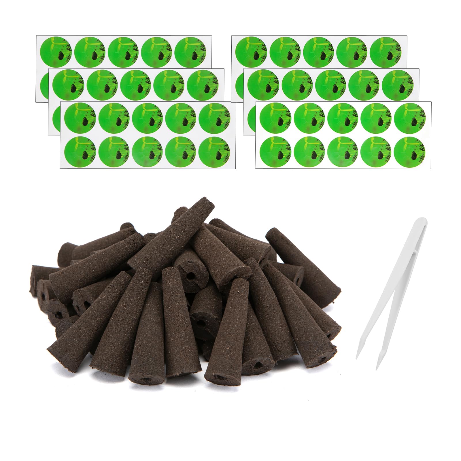 Hydroponic Pods Kit, Compatible with AeroGarden, 121Pcs