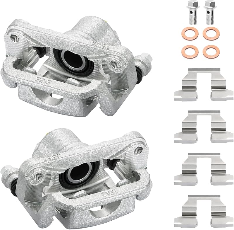 Conjunto de pinças de freio a disco traseiras BDFHYK 19-B3582 e 19-B3583 para Nissan Juke, Sentra e Tiida – 2 unidades