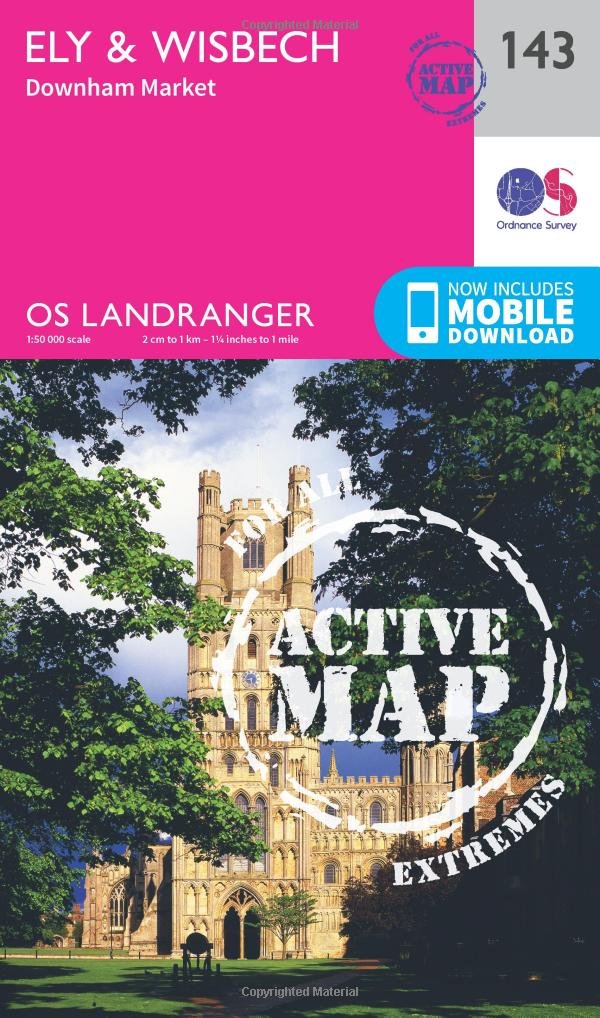Ely & Wisbech, Downham Market by  Ordnance Survey - 9780319474662
