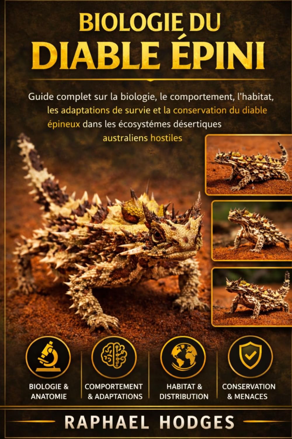 BIOLOGIE DU DIABLE ÉPINI: Guide complet sur la biologie, le comportement, l'habitat, les adaptations de survie et la conservation du diable épineux ... écosystèmes désertiques australiens hostiles