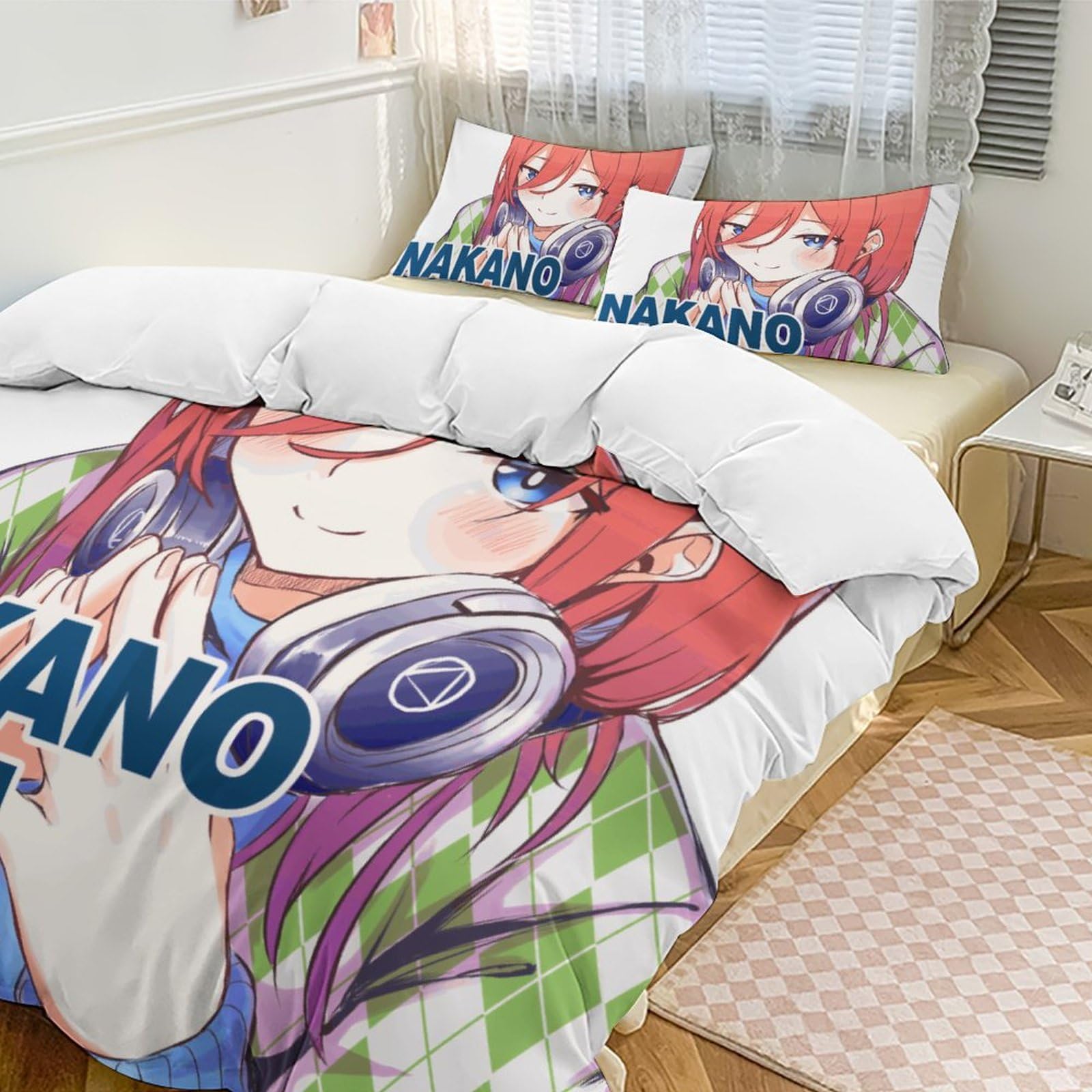Amazon｜布団カバー 3点セット 五等分の花嫁 中野三玖 Nakano Miku
