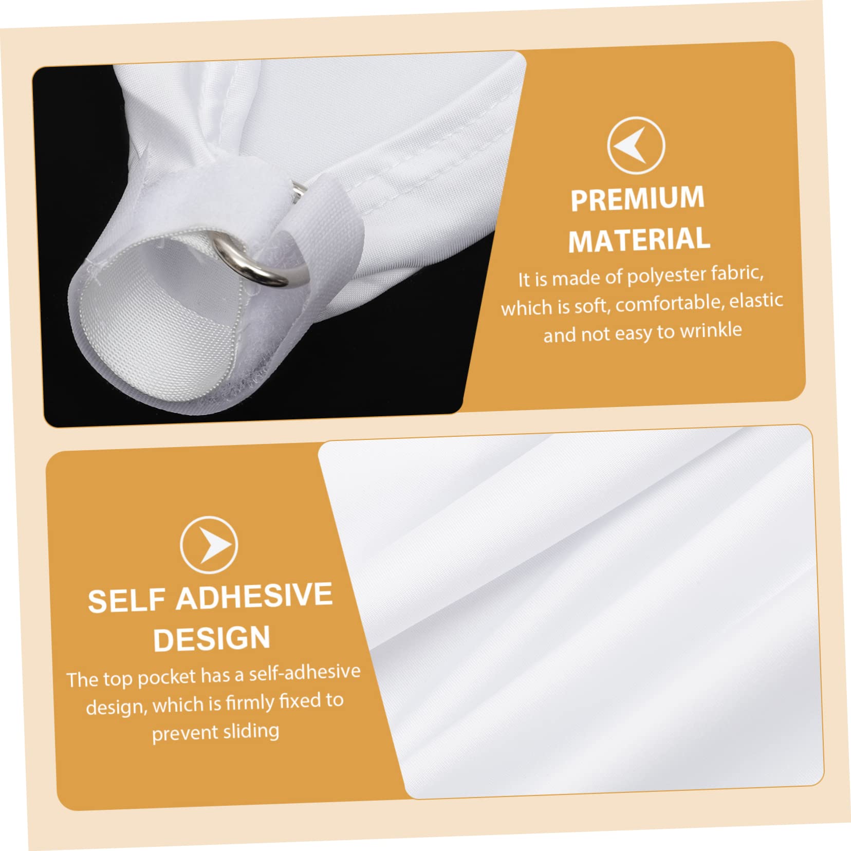 BESPORTBLE Stage Speaker Tripod Cover Protection for Stands Durable Cloth Material Space Saving Design for Performances and Events