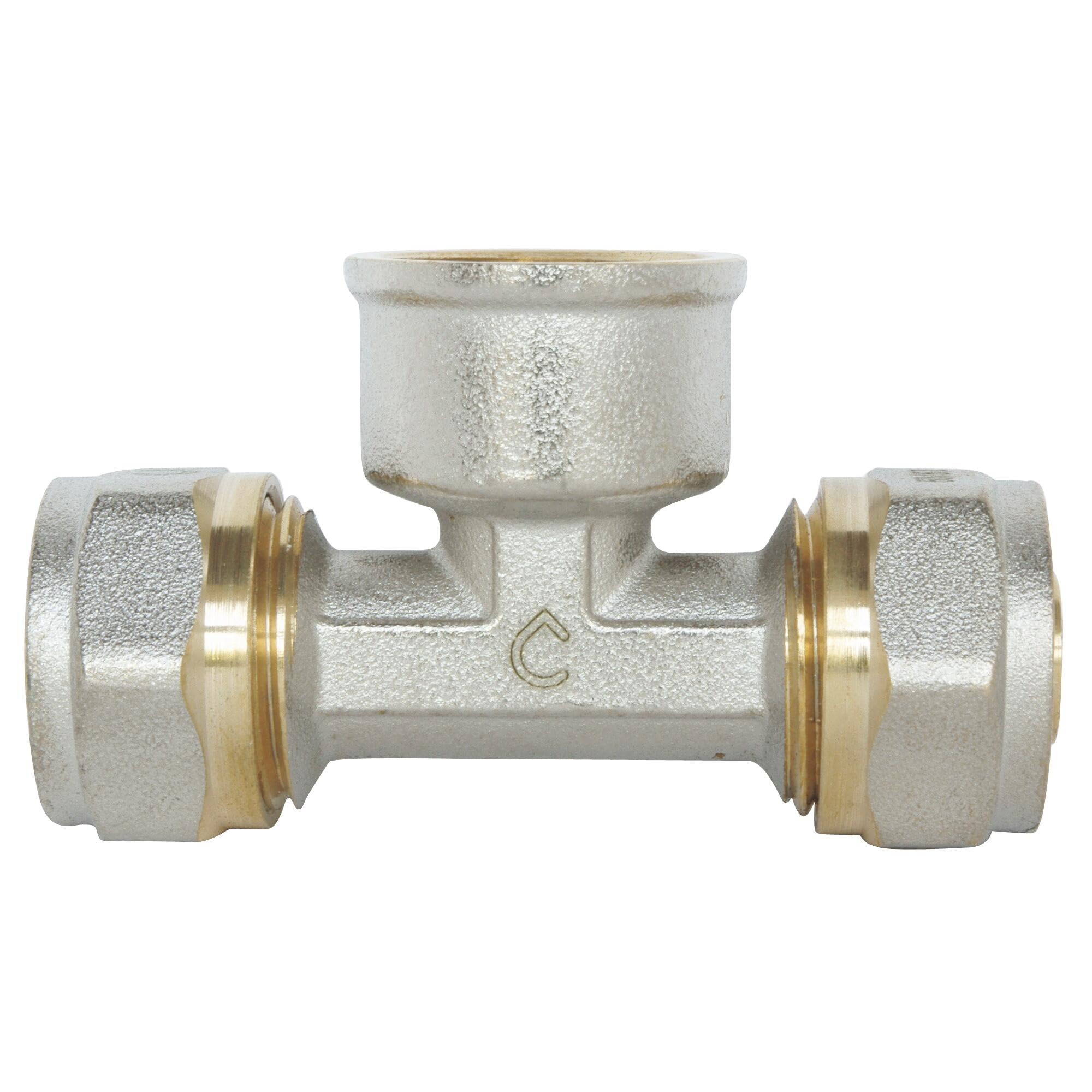 SOMATHERM Kompressionswand 16mm PEX - Einfache Rohrverbindung Ohne Spezialwerkzeug