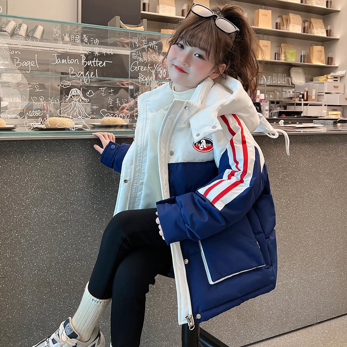 Chaqueta de invierno para niños, parka de invierno para niños, con capucha de piel, parka cálida, abrigo de invierno para exteriores, chaquetas+para+chaqueta de invierno para niñas, chaqueta de