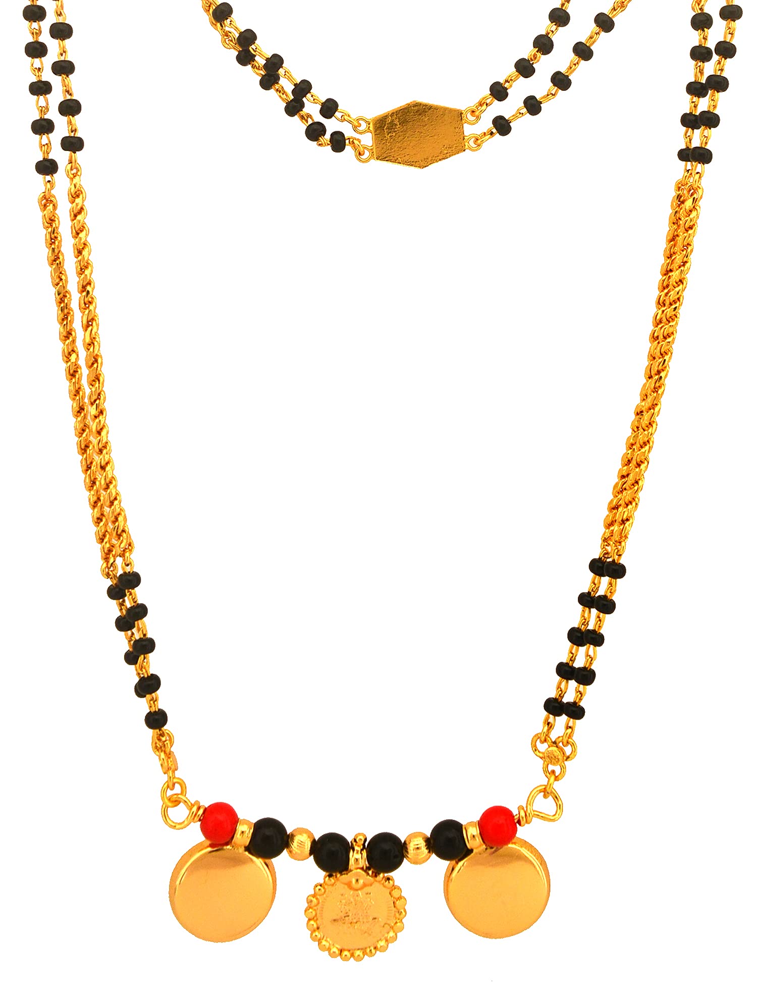 Golden Mangalsutra Length 24.00 inches for Women No.895