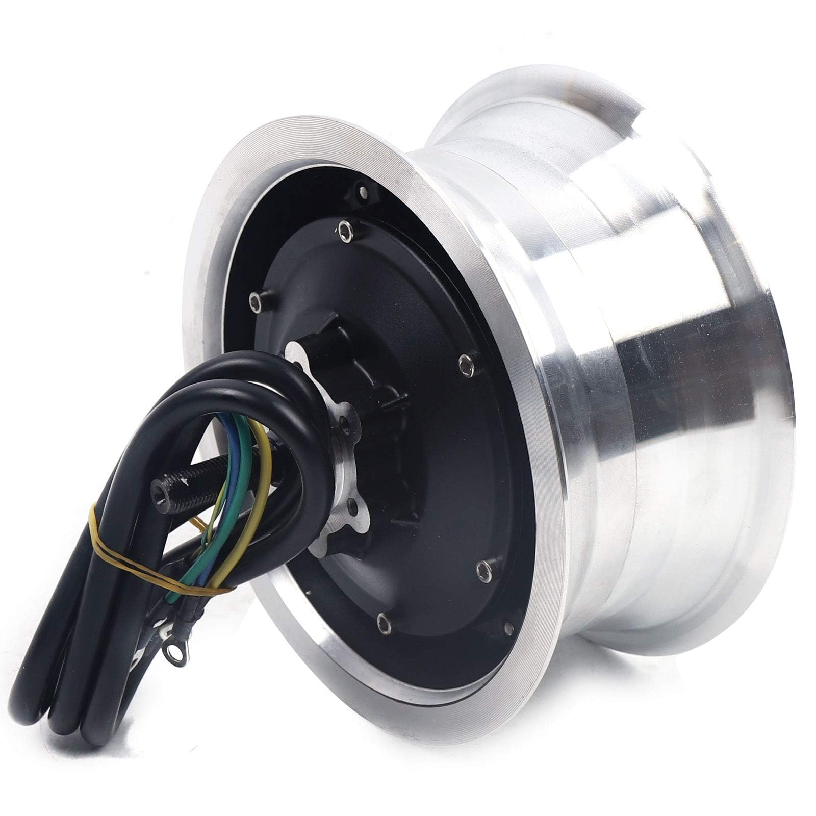 60V 2800W Electric Hub Motor Electric Scooter Motor, 11" Front & Rear Hub Wheel Motor, Brushless Electric Bike hub Motor Front Drive & Rear Drive Available with Pure Copper Motor Core 60v Motor Kit