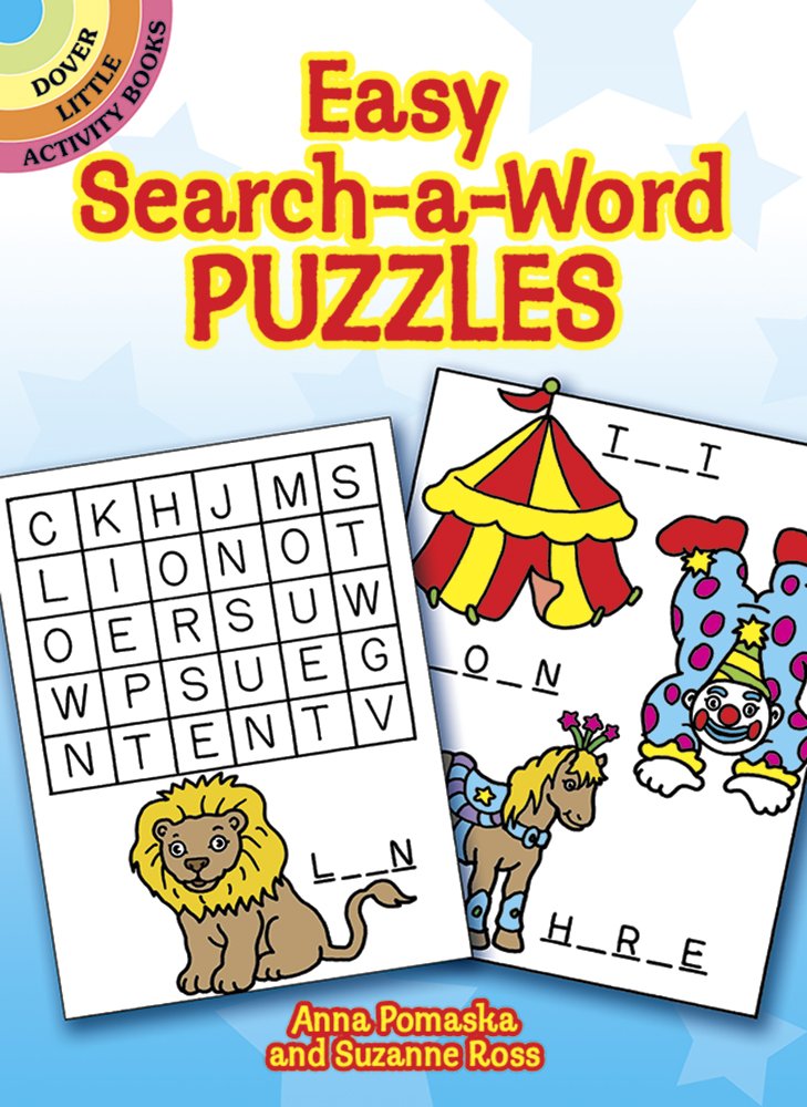 Easy Search-A-Word Puzzles Paperback – April 1, 1991
