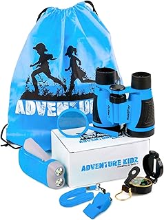 Adventure Kidz - Outdoor Exploration Kit, Children’s Toy Binoculars, Tor...