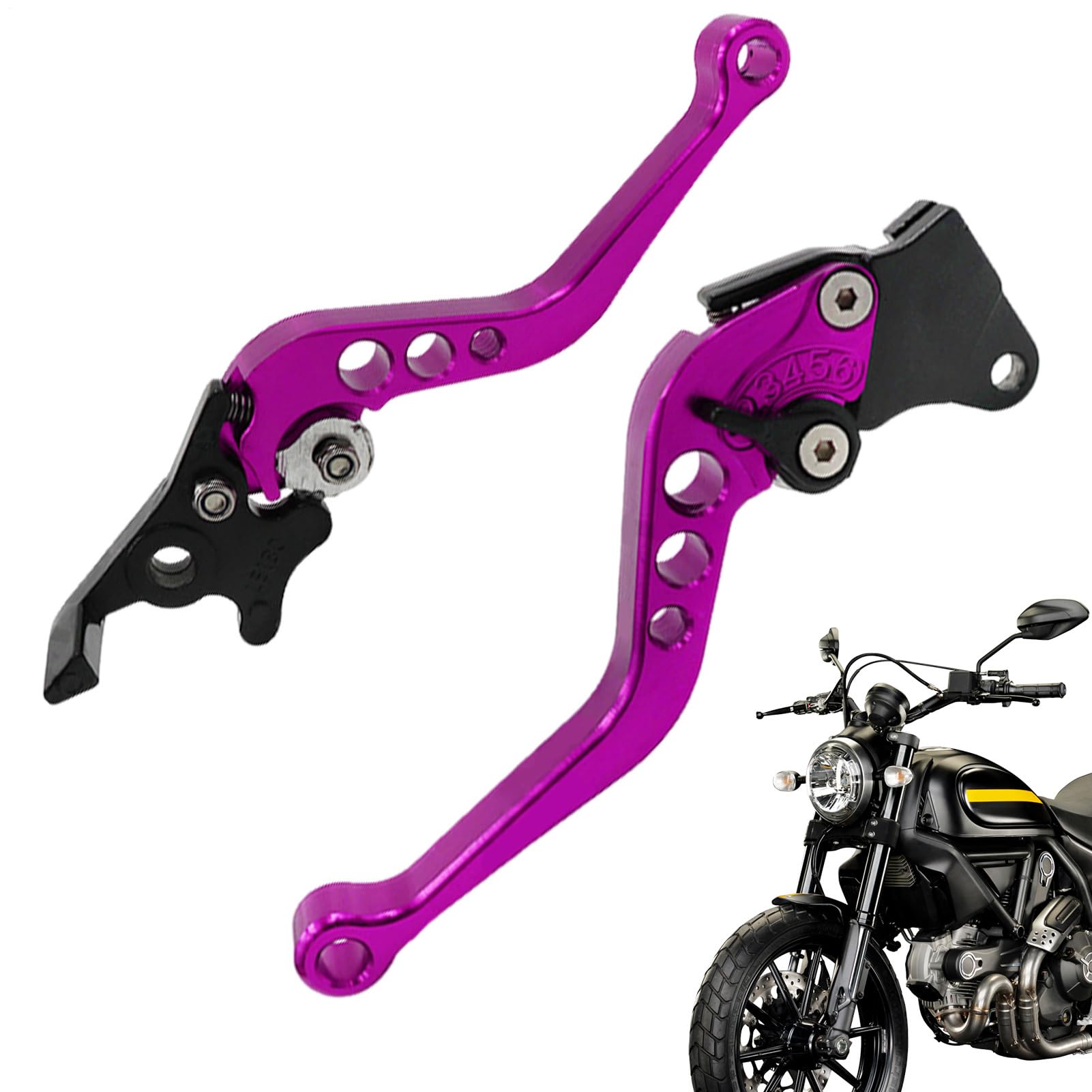 Levier de maître cylindre de frein avant radial violet
