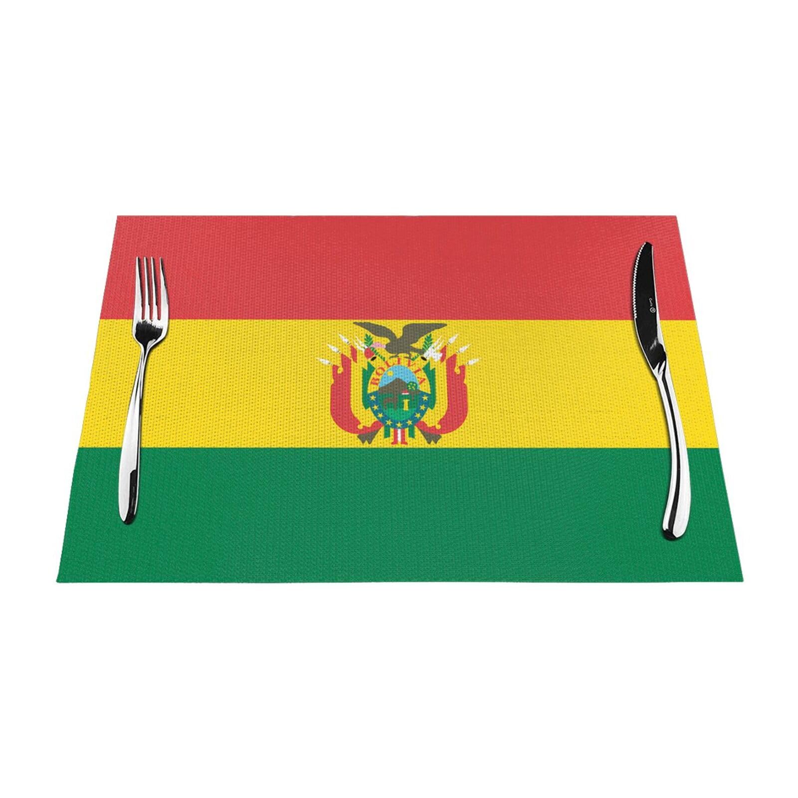 Set de table Bolivie pour décorer vos tables de restaurant et soirées thématiques