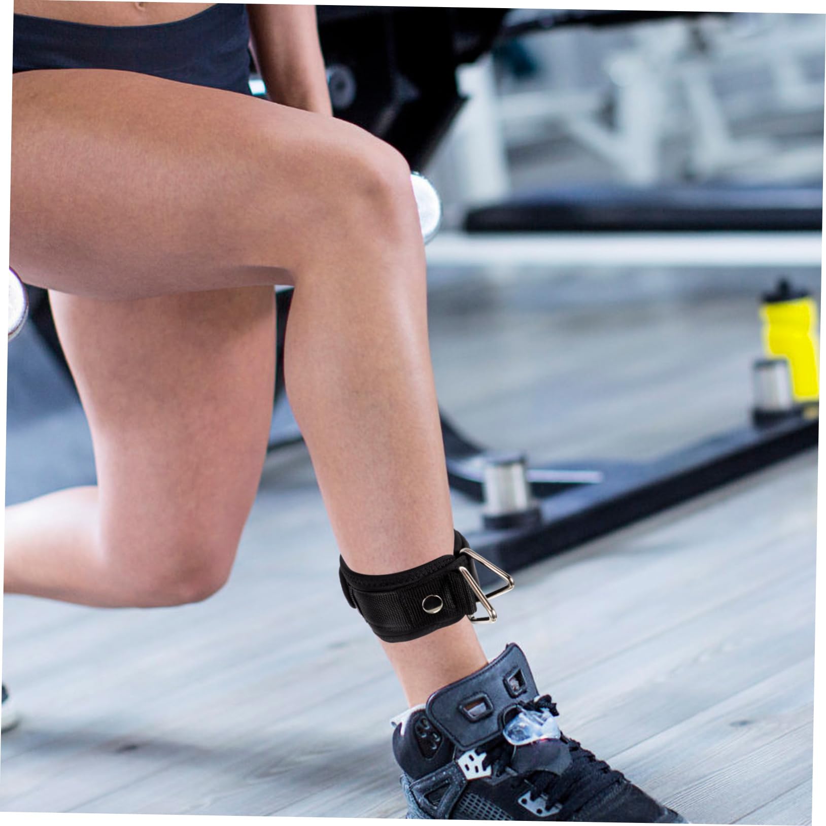 ifundom Kabelzug Knöchelriemen Verstellbare Ankle Straps für Fitness Widerstandstraining und Beintraining Zubehör für Gym für Gesäß und Oberschenkelübungen