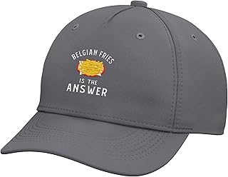 Belgian Fries Apparel - Unique Funny Fry Design Adjustable Baseball Hat