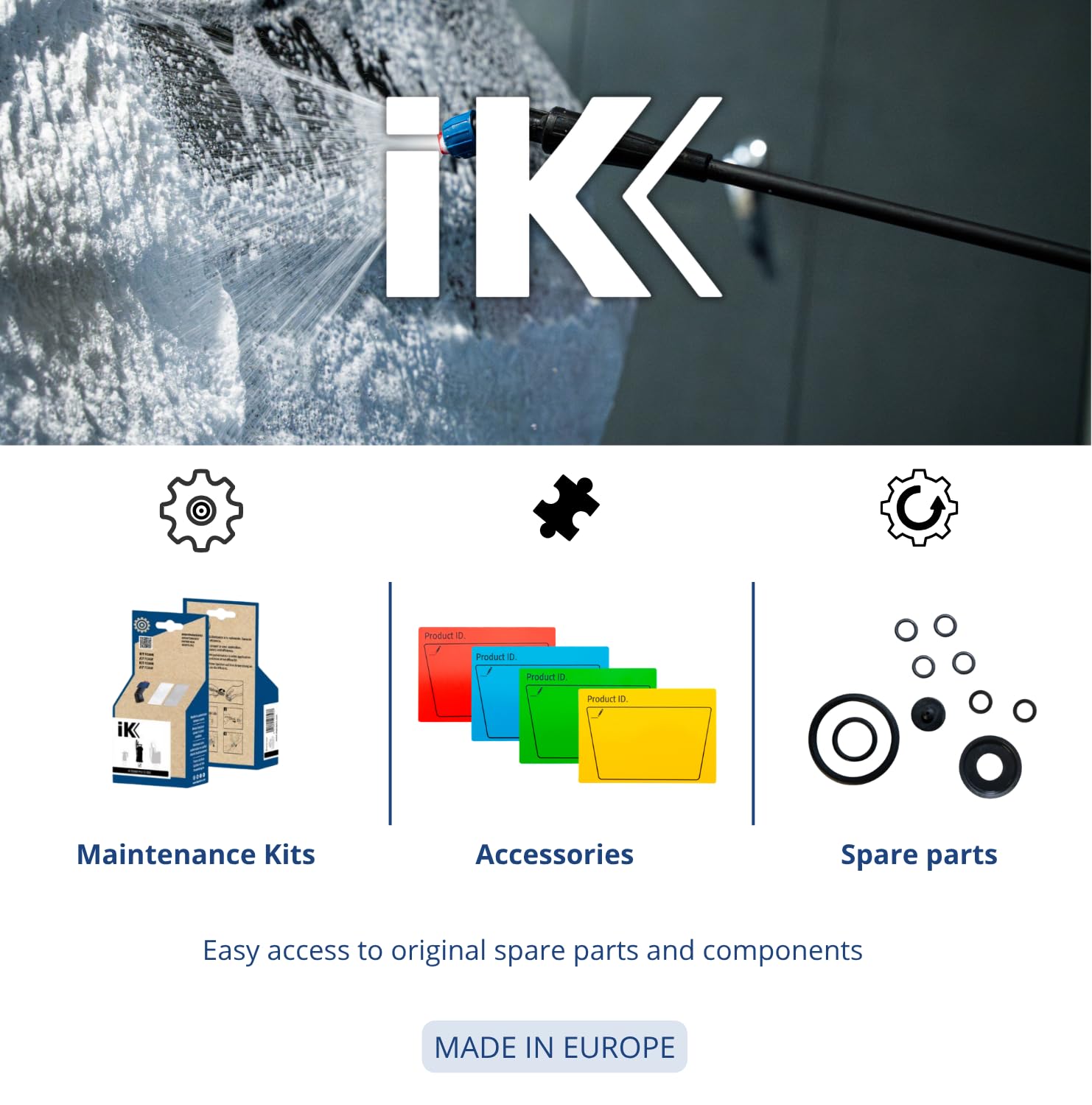 IK FOAM Pro 12 ALK – Profesjonalny opryskiwacz pianowy do środków alkalicznych – 6 l – bezpieczeństwo i precyzja – automocja i przemysł – Hiszpania