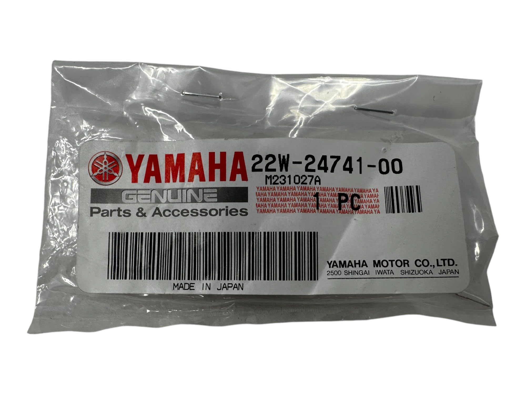Yamaha 22W-24741-00-00 PAD,SEAT; 22W247410000, 22W-24741-00-00