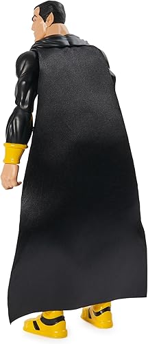 Miniatura 6 de DC Comics, figura de acción de Black Adam con capa, de 12 pulgadas, fácil de posar, juguetes coleccionables de superhéroes para niños y niñas, de 3