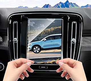 Screen Protector for V*olvo XC40 C40 (2019-2024) XC60 V60 S60 (2018-2024) XC90 V90 S90 (2016-2024) Recharge Hybrid 8.7 Inch LCD Touchscreen HD Tempered Glass 9H Hardness Anti-Scratch