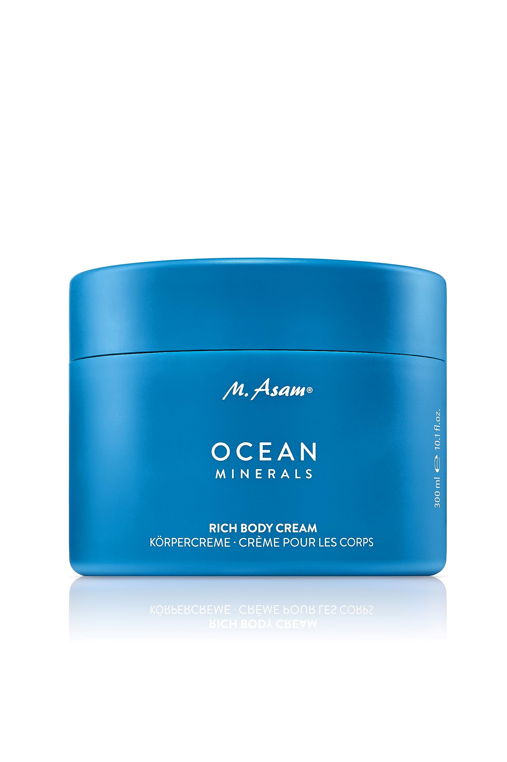 M. Asam OCEAN MINERALS Rich Body Cream (300 ml) – Körpercreme für mehr Hautfestigkeit & Elastizität, regeneriert die Haut mit maritimen Wirkstoffen, Sheabutter pflegt die Haut & spendet Feuchtigkeit