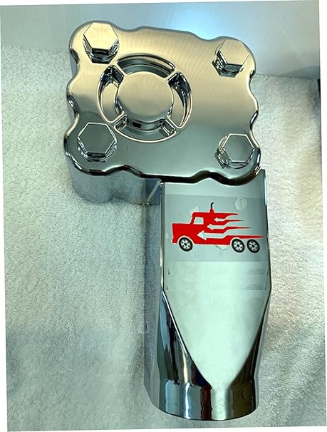 ALL TRUCK PRODUCTS Strongest 1200 WATTS 90:1, 2 HP, 3 YR W, Universal Replacement Dump Truck Trailer Tarp Motor with Chrome Cover