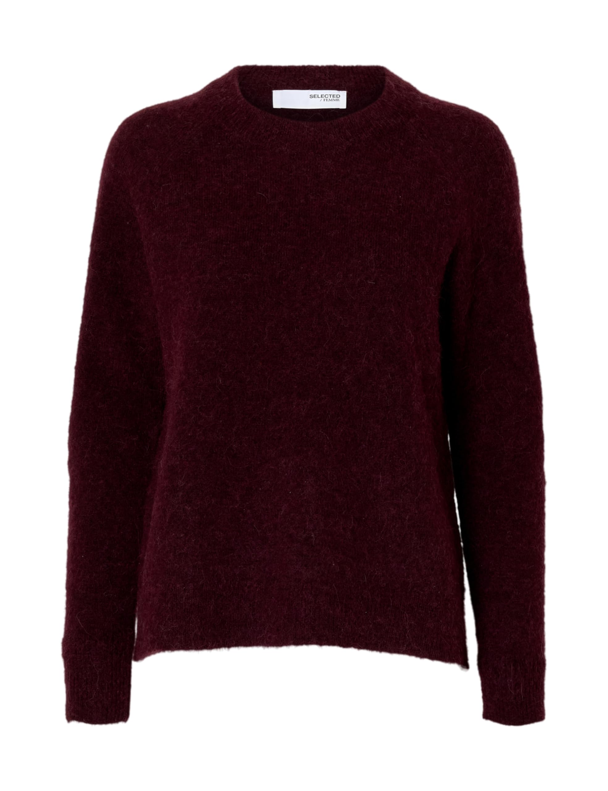 SELECTED FEMME Slflulu LS Knit O-Neck Noos, FIG, XXL