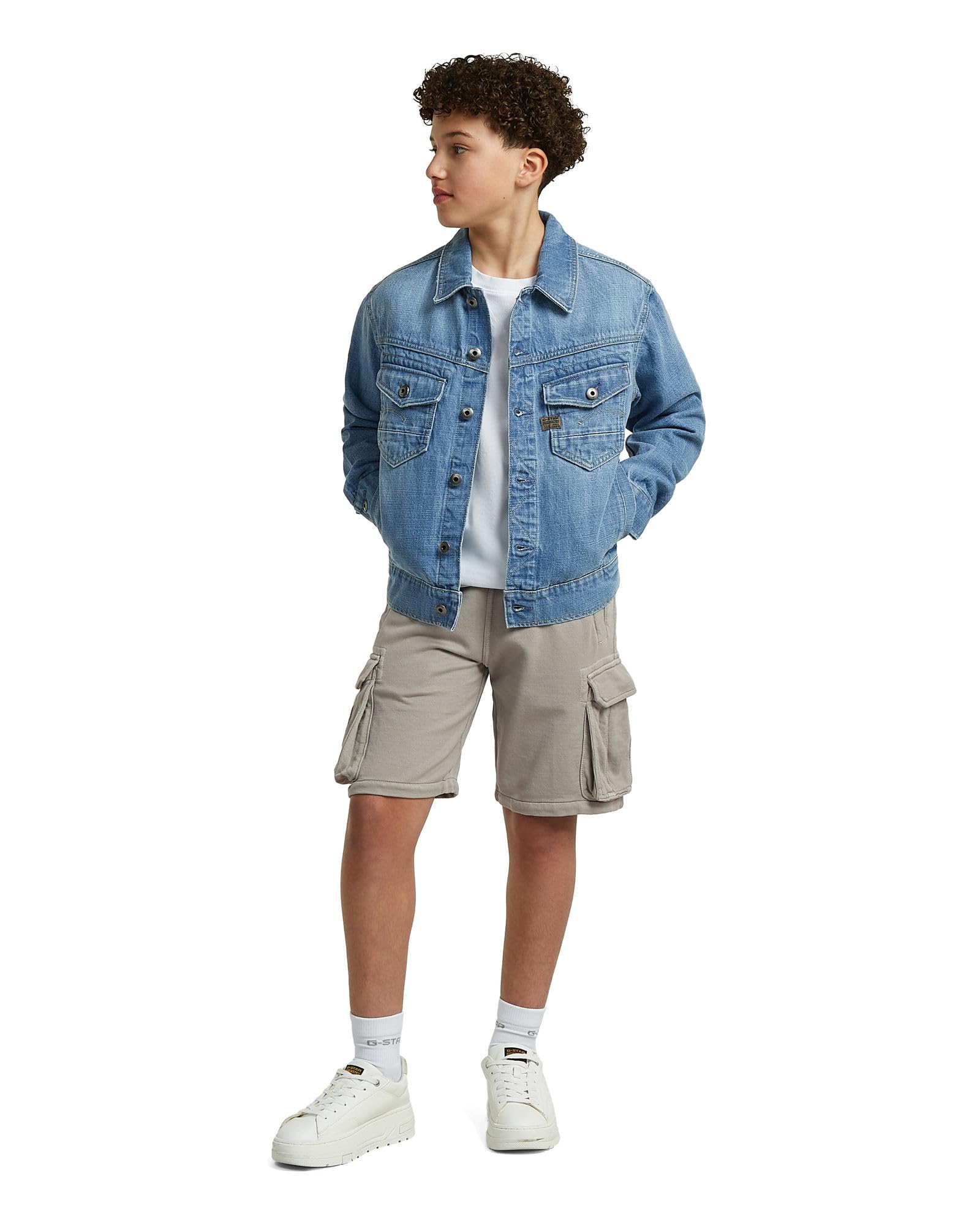 G-Star Nifous Cargo Swt Shorts 1 - Pantalones Cortos Niños