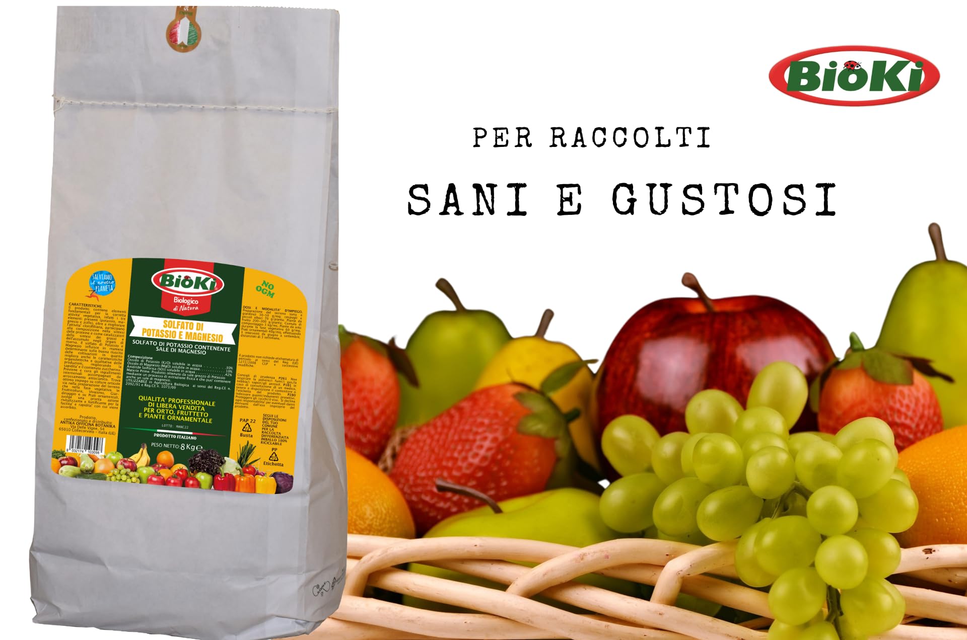 Bioki 161-17 Potassio e Magnesio Solfato