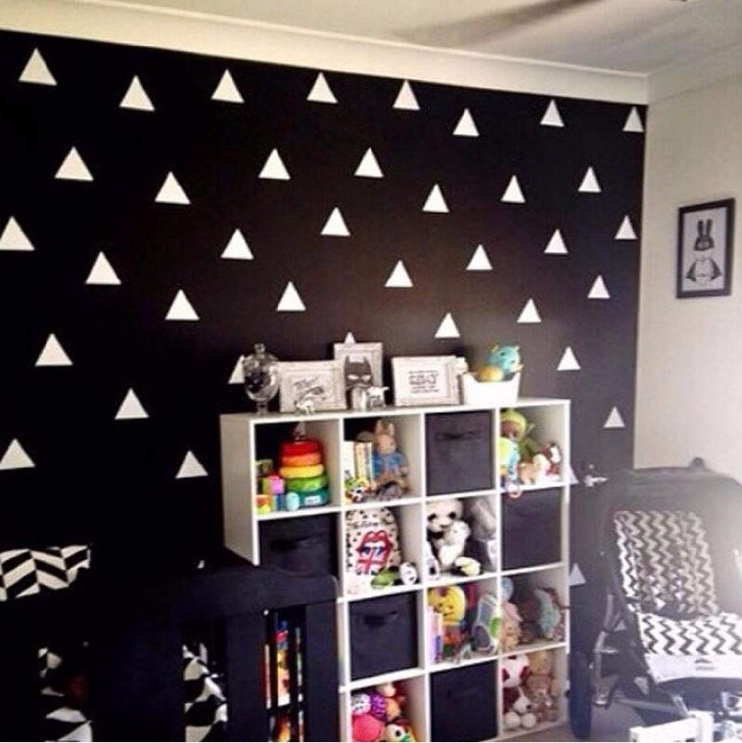 Stickers muraux triangulaires pour relooker une chambre d'enfant facilement