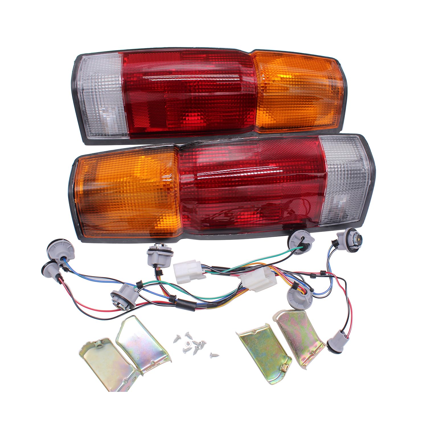 Photo 1 of SHLPDFM Tail Lights for Nissan D21/Pickup (Red)