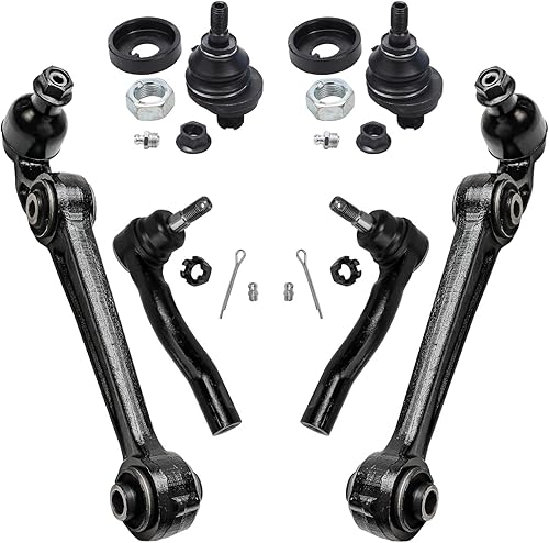 Miniatura 102 de Detroit Axle - Kit de brazos de control inferiores delanteros para Jeep Grand Cherokee Dodge Durango 2011-2015 2012 2013 2014, 2 brazos de control