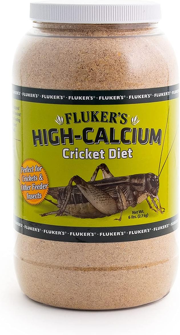 Fluker's 70008 High Calcium Cricket Feed, 6-Pound