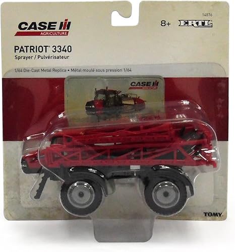 Miniatura 8 de Camioneta Dodge con remolque fundido a troquel y fardos Ertl escala 164