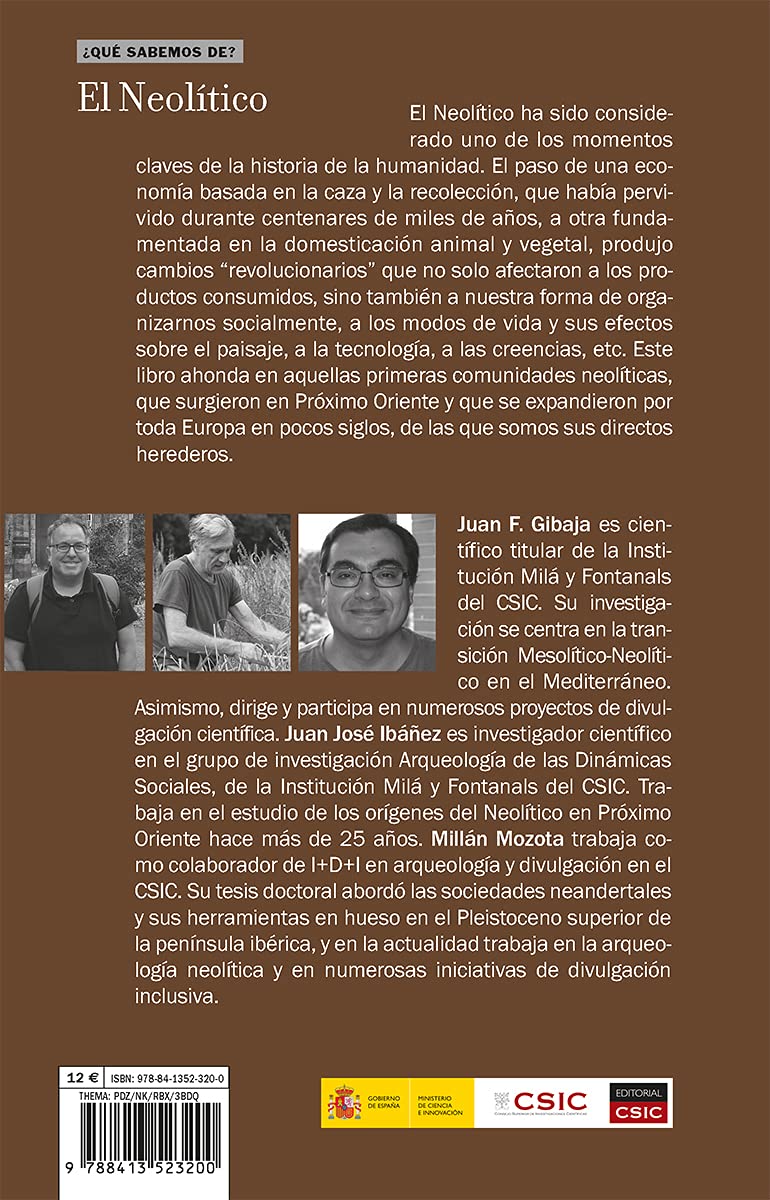 El Neolítico: 128 (Qué sabemos de)