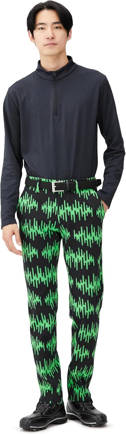 新品 パーリーゲイツ ジャックバニー ダブルカノコ裏起毛パンツ(4