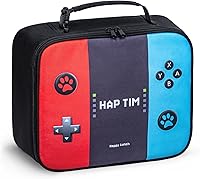 Vista 13 de Hap Tim - Lonchera para adultos, bolsa de almuerzo aislada para mujeres, lonchera reutilizable, lonchera espaciosa, rosa (18654-PK)