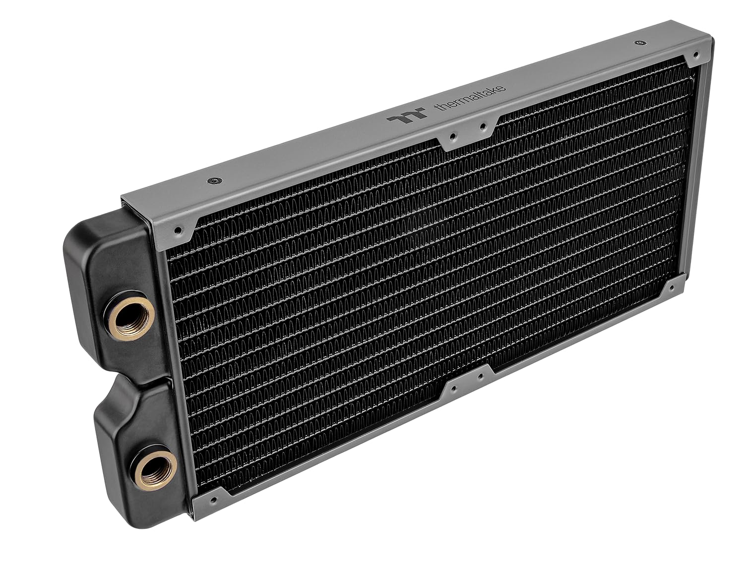 Thermaltake Pacific SR280 Water Cooling Radiator, Black, 28mm Thick, Supports 2x