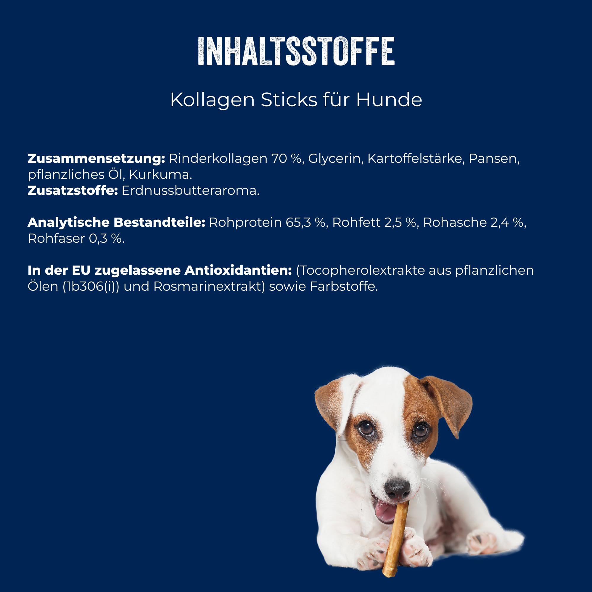 Brit Premium by Nature Lot de 7 bâtonnets de collagène à mâcher pour Chien, collagène de bœuf et Beurre d'arachide