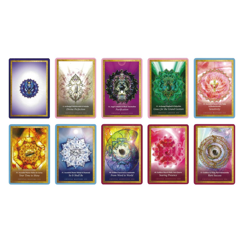 新春SALEお値下げ アンダラクリスタル　【レインボーオラクル】　希少！　正規品 オラクルカード 占い カード占い タロット レインボー