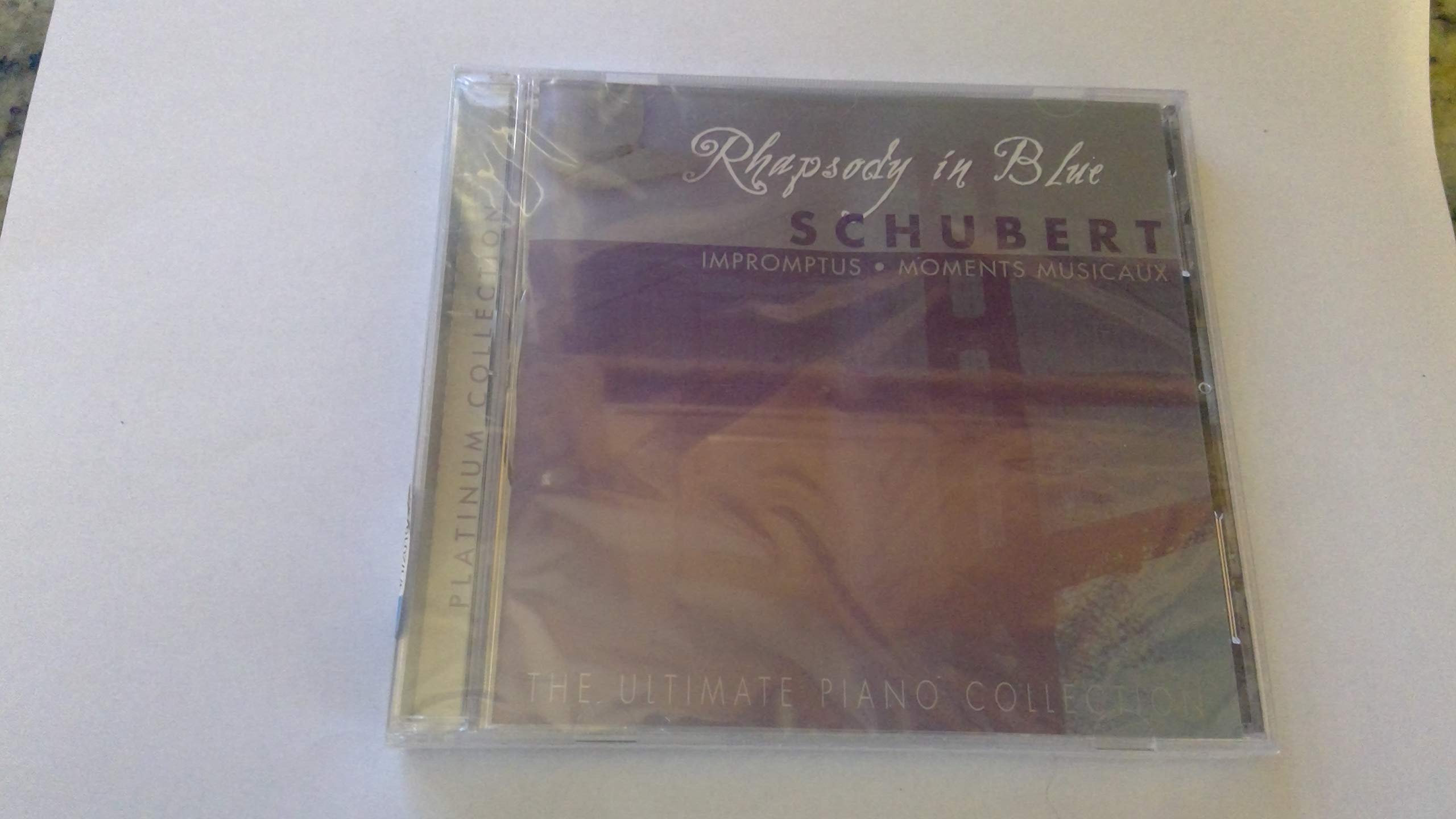 Rhapsody in Blue: Impromptus / Moments Musicaux [Audio CD] Schubert