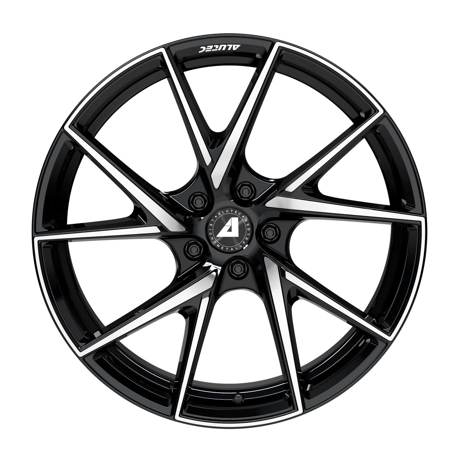 4 x felgi Alutec ADX.01 7.5Jx18 ET40 5x114,3 diamentowo-czarne, polerowane frontowo kompatybilne z Renault Clio Espace Fluence Kadjar Kangoo Koleos Laguna Latitude