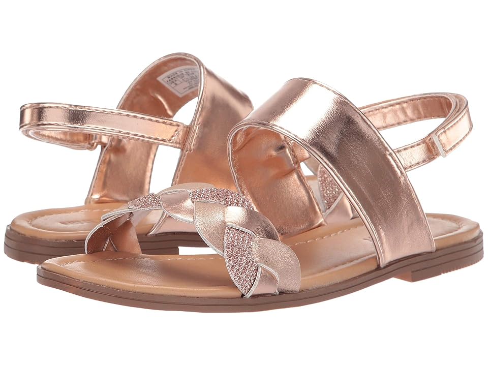 

Nine West Kids Cruellah (Little Kid/Big Kid) (Rose Gold Smooth/Metallic/Glitter) Girl's Shoes, Pink