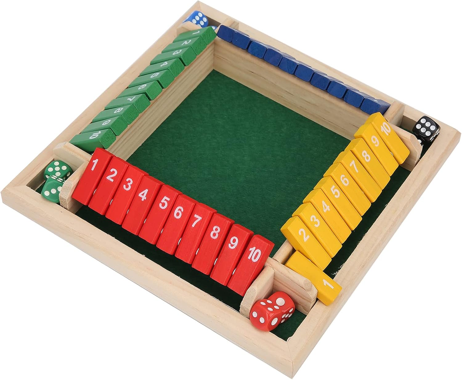 Board Game Box Dice Game Shut The Box Wooden Board Dice Game Bar Party Family Parent Child