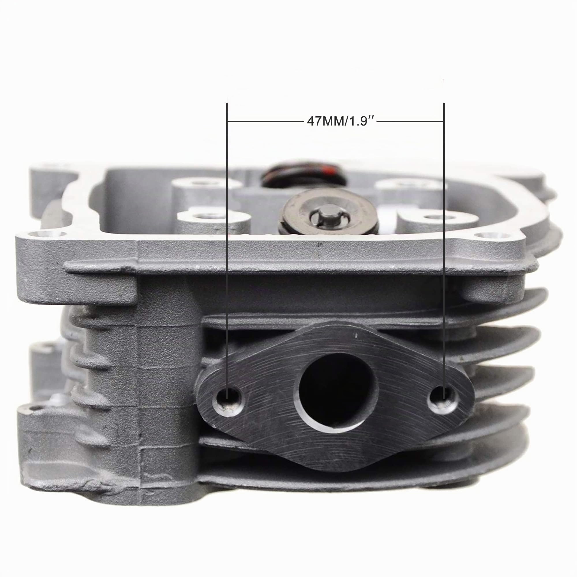 GOOFIT Cylinder Kit Culasses de Cylindre Assy Remplacement pour GY6 50cc 139QMB Mobylette