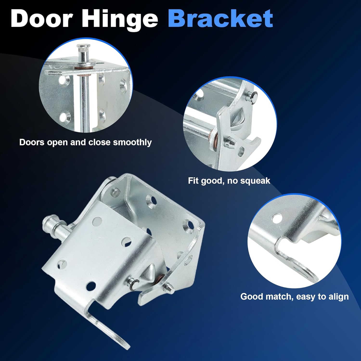 Upper Door Hinge Assembly for Chevrolet Blazer S10 1995-2005 Front Driver Upper Side Car Door Pivot for GMC Jimmy Sonoma 1994-2004 Replaces 15981547 924-106 Left Door Hinges Pin