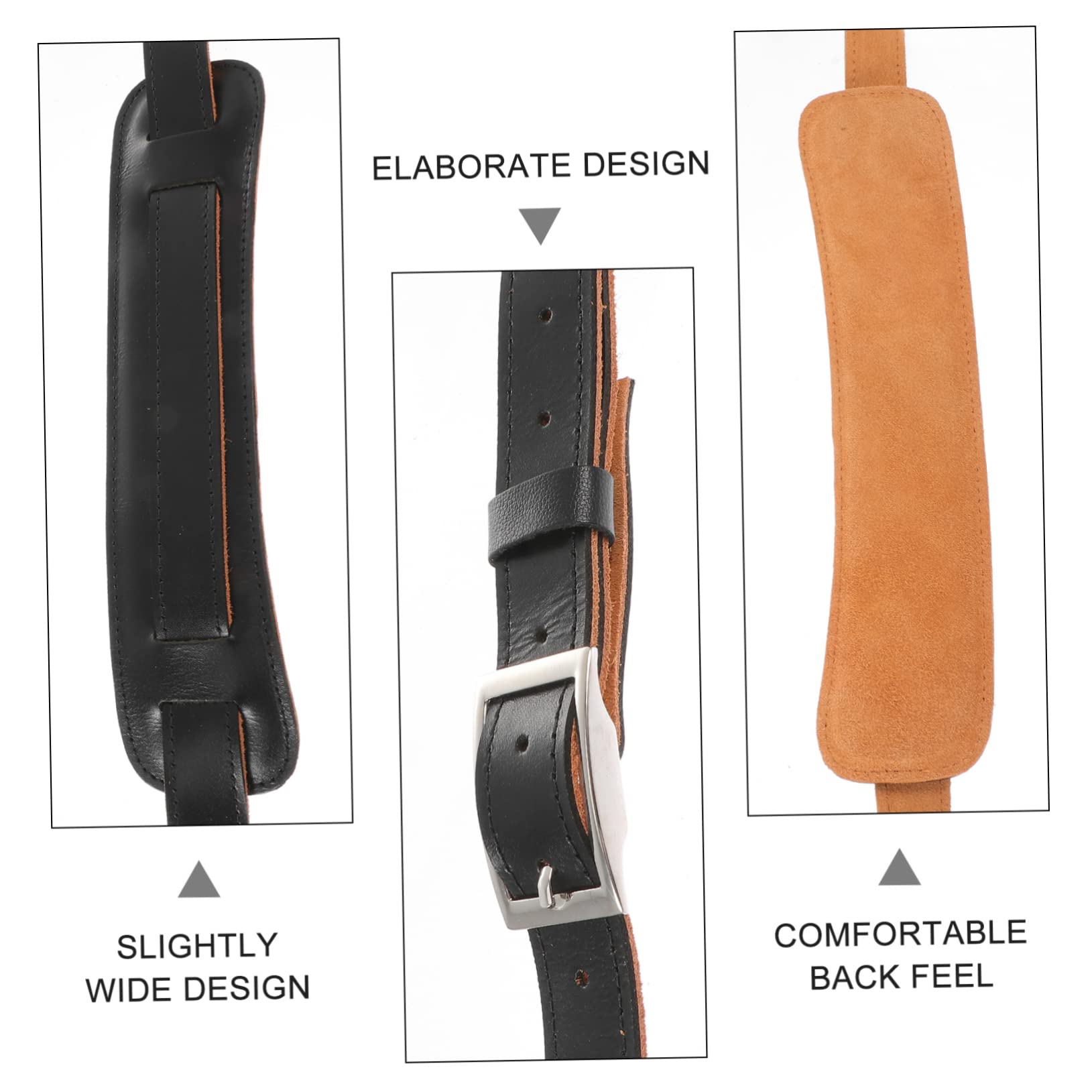 HEMOTON 1 Pc tracolla per chitarra basso cinghie per basso accessori per ukulele strumento musicale elegant strumenti musicali cinturino decorativo per chitarra cintura per chitarra chic